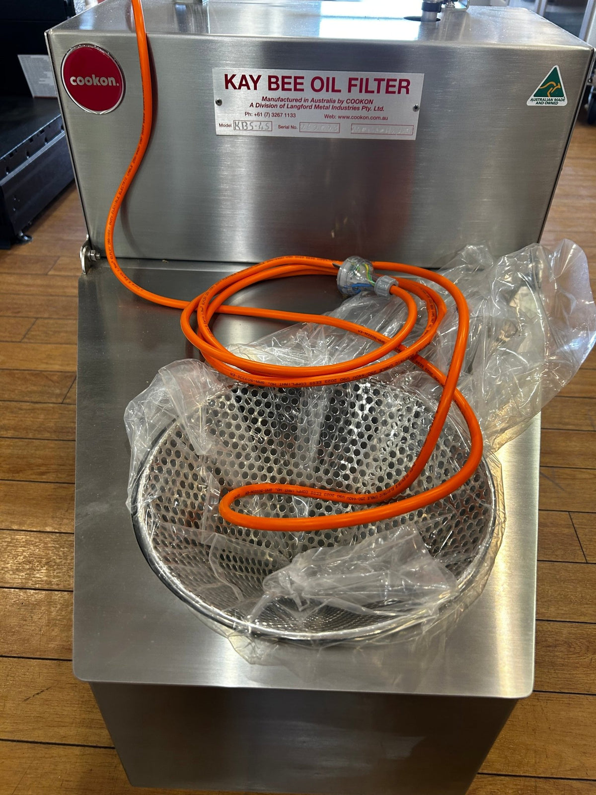 Cookon Kaybee KBS-4S Oil Filter - Whisk Hospitality - 3PA-4119-262023