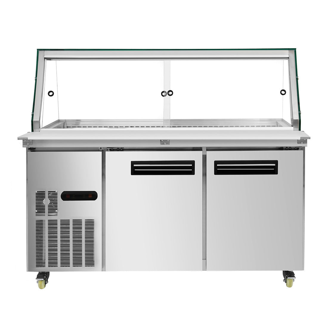 Thermaster Cold Salad & Noodle Bar 4x1/1 GN Pans PG150FA - XG - Whisk Hospitality - PG150FA-XG