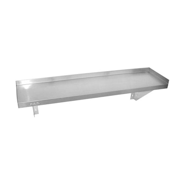 0600 - WS1 600mm Solid Wallshelf - Whisk Hospitality - 0600-WS1