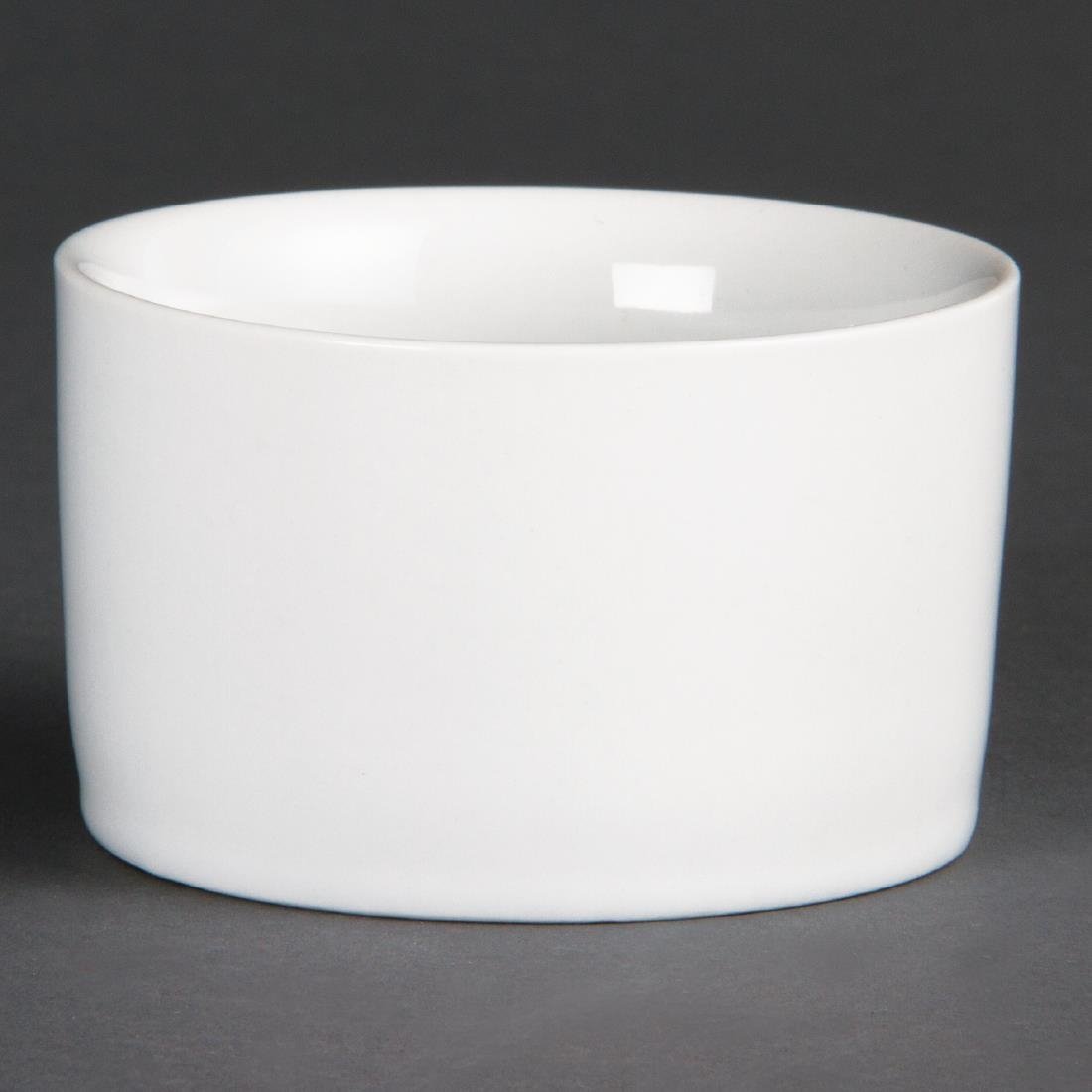 Olympia Whiteware Contemporary Ramekin - 140ml 5oz 80mm 3" (Box 12) U177 - Whisk Hospitality - U177