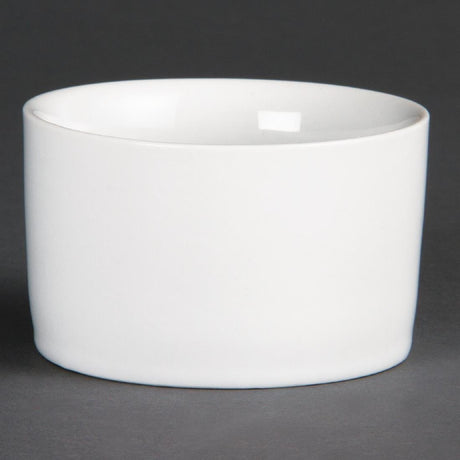 Olympia Whiteware Contemporary Ramekin - 140ml 5oz 80mm 3" (Box 12) U177 - Whisk Hospitality - U177