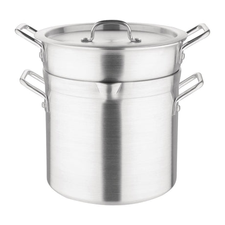Vogue Double Boiler - 10Ltr 338fl oz (incl Lid) K645 - Whisk Hospitality - K645