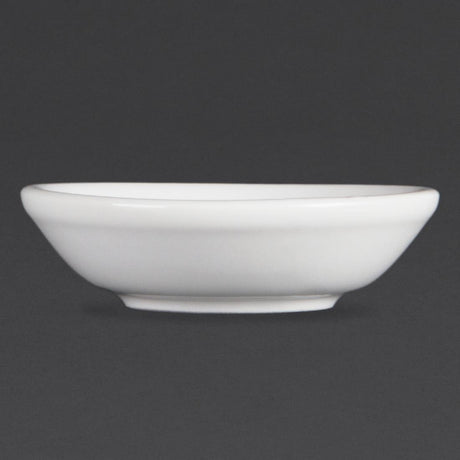 Olympia Whiteware Soy Dish - 7cm 2 3/4" (Box 12) C320 - Whisk Hospitality - C320