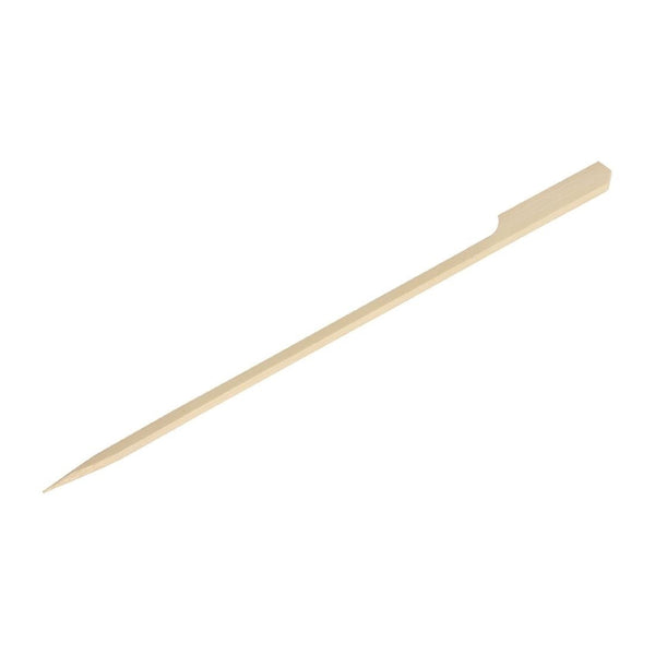 Fiesta Compostable Bamboo Paddle Skewer - 180mm (Pack 100) DK395 - Whisk Hospitality - DK395