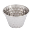Olympia Sauce Cup Hammered St/St - 115ml 4oz (Box 12) FU290 - Whisk Hospitality - FU290