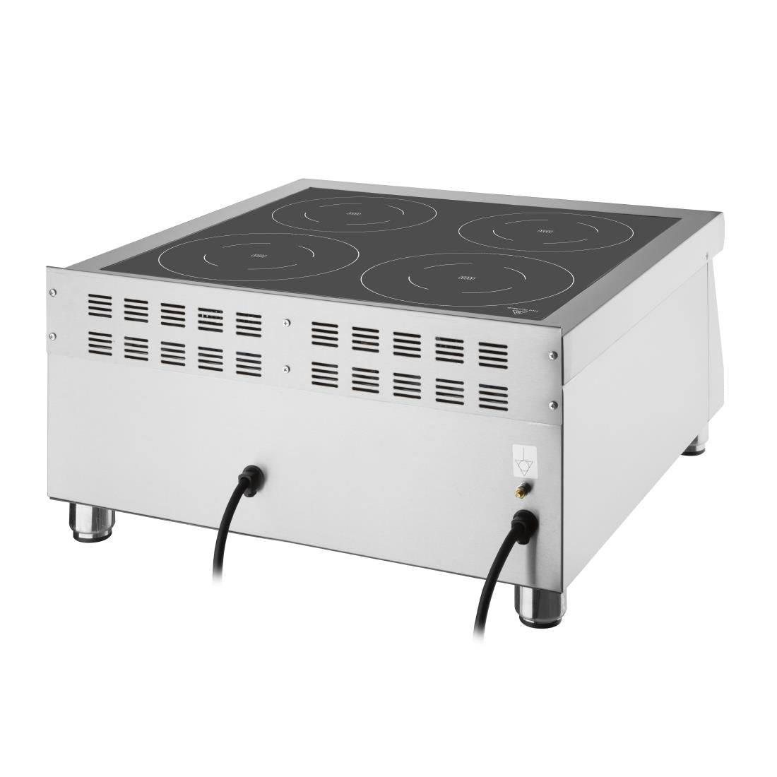 Apuro Induction Hob Four Zone - 2x3kW CU558 - A - Whisk Hospitality - CU558-A