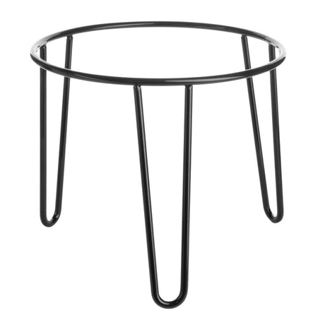 Olympia Non - Slip Riser Round Black Wire - 210x180mm HY984 - Whisk Hospitality - HY984
