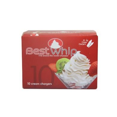 Best whip Cream Charger Bulbs Pkt 10 / 40 Ctn CGB1001 - Whisk Hospitality - CGB1001
