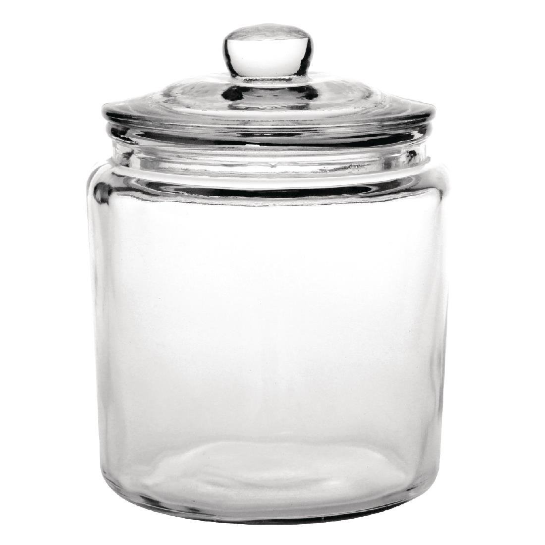 Olympia Biscotti Jar with lid - 3.8Ltr (Box 1) GG925 - Whisk Hospitality - GG925