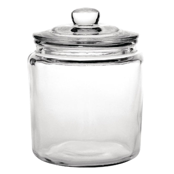 Olympia Biscotti Jar with lid - 3.8Ltr (Box 1) GG925 - Whisk Hospitality - GG925