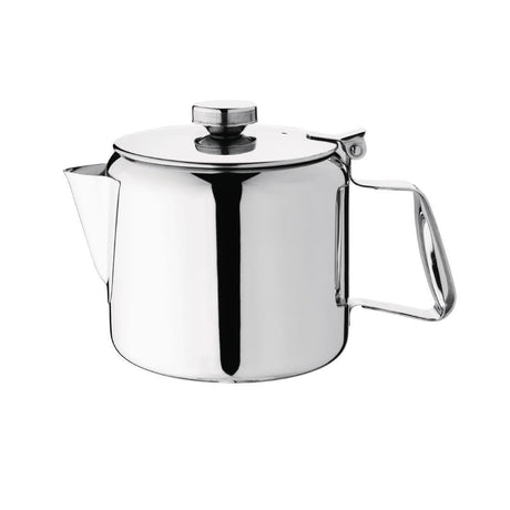Olympia Concorde Teapot Mirror Finish St/St - 850ml 30oz K679 - Whisk Hospitality - K679