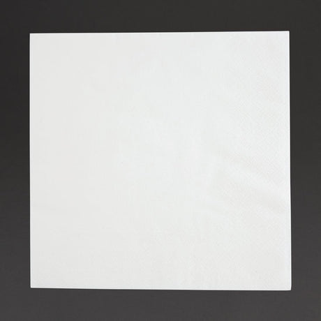 Fiesta Recyclable 33cm 2 ply 4 Fold White Lunch Napkin (Pack 2000) FE219 - Whisk Hospitality - FE219