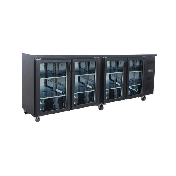 Exquisite Four Swing Doors Backbar Display Fridge - UBC630 - Whisk Hospitality - UBC630