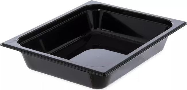 10220B03 – StorPlus™ Polycarbonate Food Pan 1/2 Size, 65mm Deep – Black - Whisk Hospitality - 10220B03