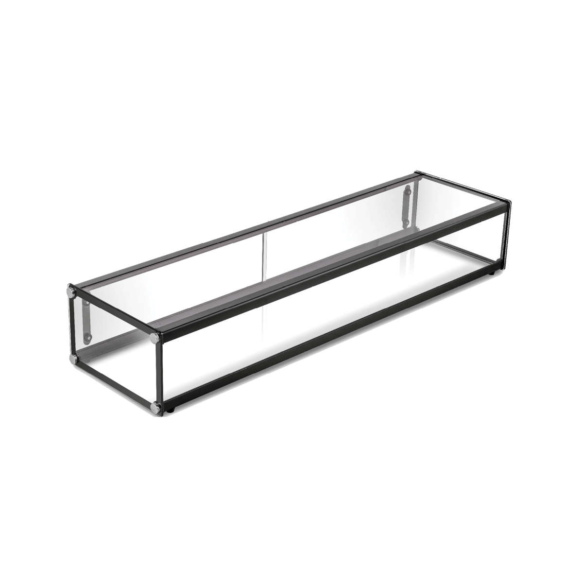 Exquisite Single Tier Flat Glass Ambient Cake Display - CD68 - Whisk Hospitality - CD68