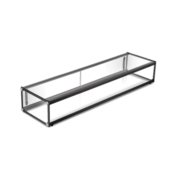 Exquisite Single Tier Flat Glass Ambient Cake Display - CD68 - Whisk Hospitality - CD68