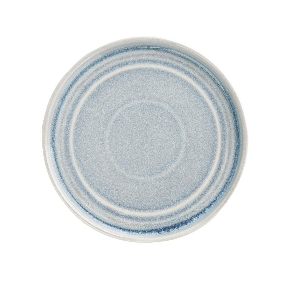 Olympia Cavolo Ice Blue Flat Round Plate - 180mm (Box 6) FB567 - Whisk Hospitality - FB567
