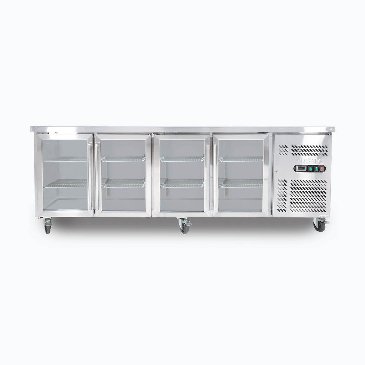 Bromic Under Bench Display Fridge - 553L - 4 Doors - Glass - Whisk Hospitality - UBC2230GD-NR
