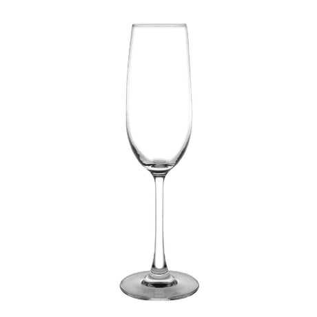 Olympia Crystal Modale Flute Glass - 215ml 7.5oz (7.25USoz) (Box 6) GF728 - Whisk Hospitality - GF728