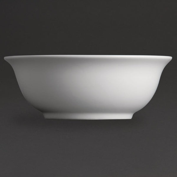Olympia Whiteware Salad Bowl - 235mm 9 1/4" (Box 6) W436 - Whisk Hospitality - W436