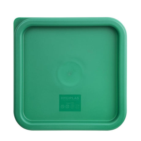 Hygiplas Square Green Lid to fit - 5.5/7Ltr CF047 - Whisk Hospitality - CF047