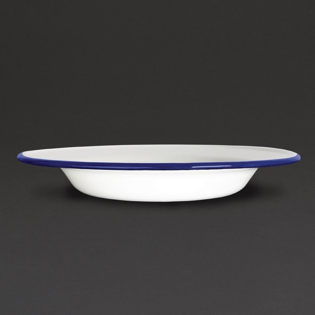 Olympia Enamel Soup Plate - 9" (Box 6) GM513 - Whisk Hospitality - GM513