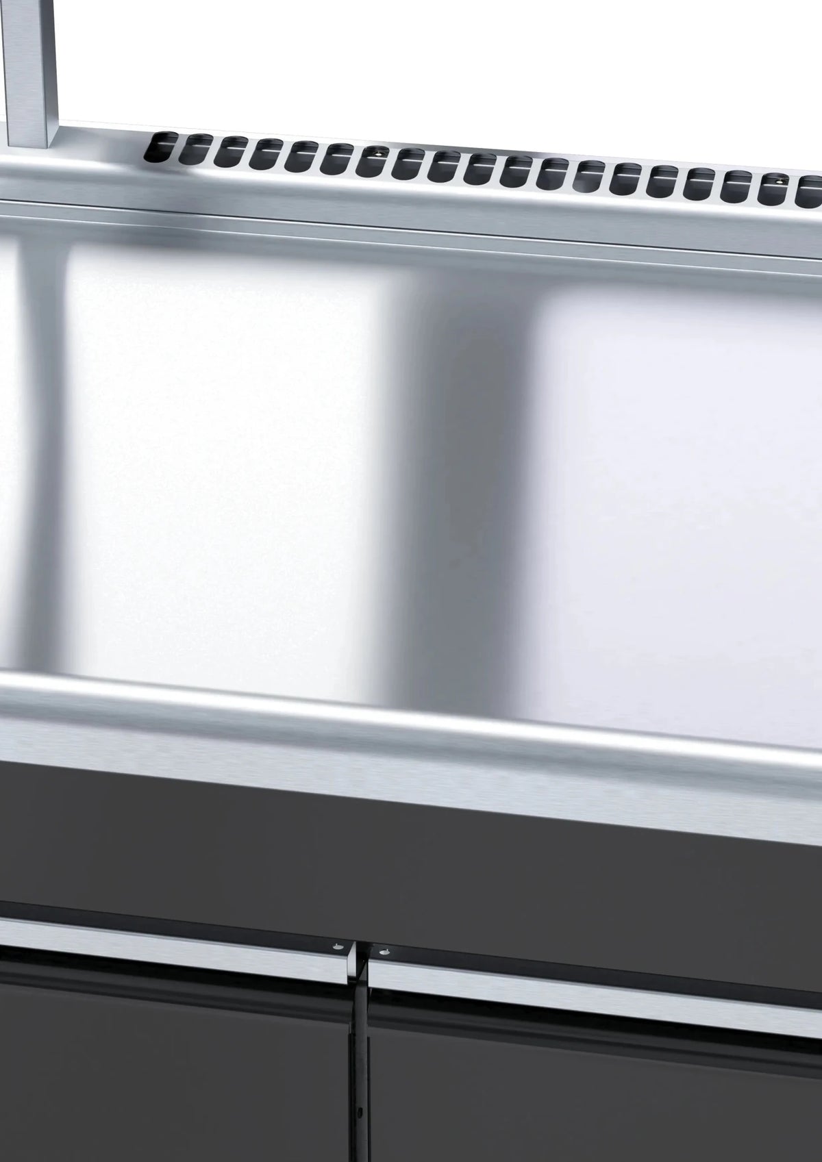 Waldorf Bold Btlb8900S Cd 900Mm Bench Top Salamander Support Low Back Version Cabinet Base - Whisk Hospitality - BTLB8900S-CD