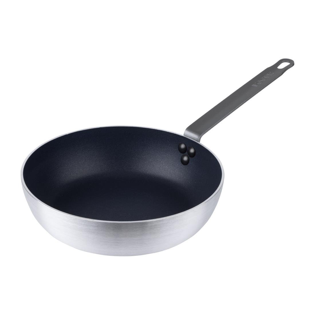 Vogue Saute Pan Aluminium Non - stick Teflon Platinum Plus - 280x75mm HT985 - Whisk Hospitality - HT985