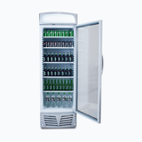 Bromic Upright Display Fridge - 438L - 1 Door - Flat Glass - Lightbox - Whisk Hospitality - GM0440L-NR