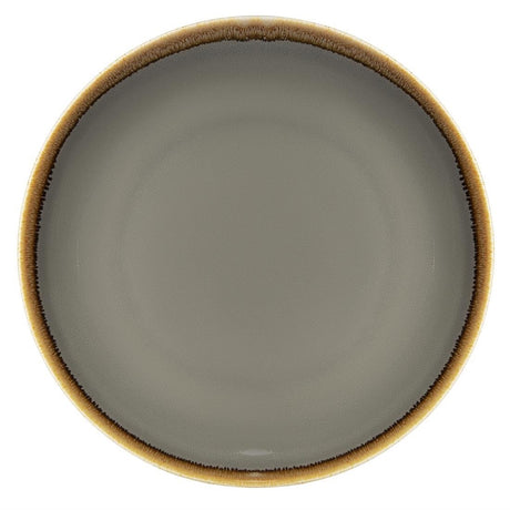 Olympia Kiln Smoke Round Coupe Plate 280mm 11" (Box 4) HC386 - Whisk Hospitality - HC386
