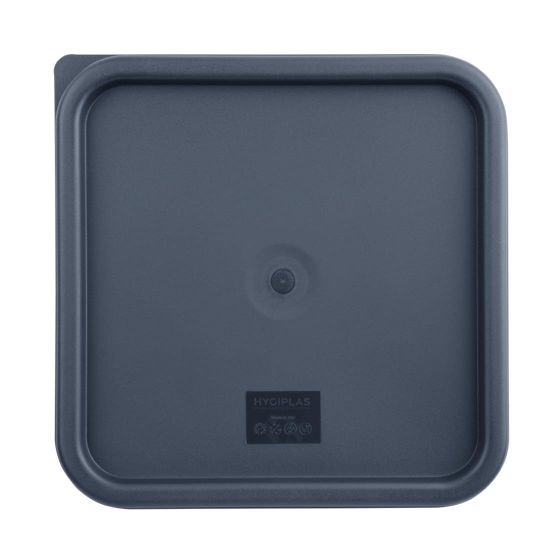 Hygiplas Square Blue Lid to fit - 10/15Ltr CF045 - Whisk Hospitality - CF045