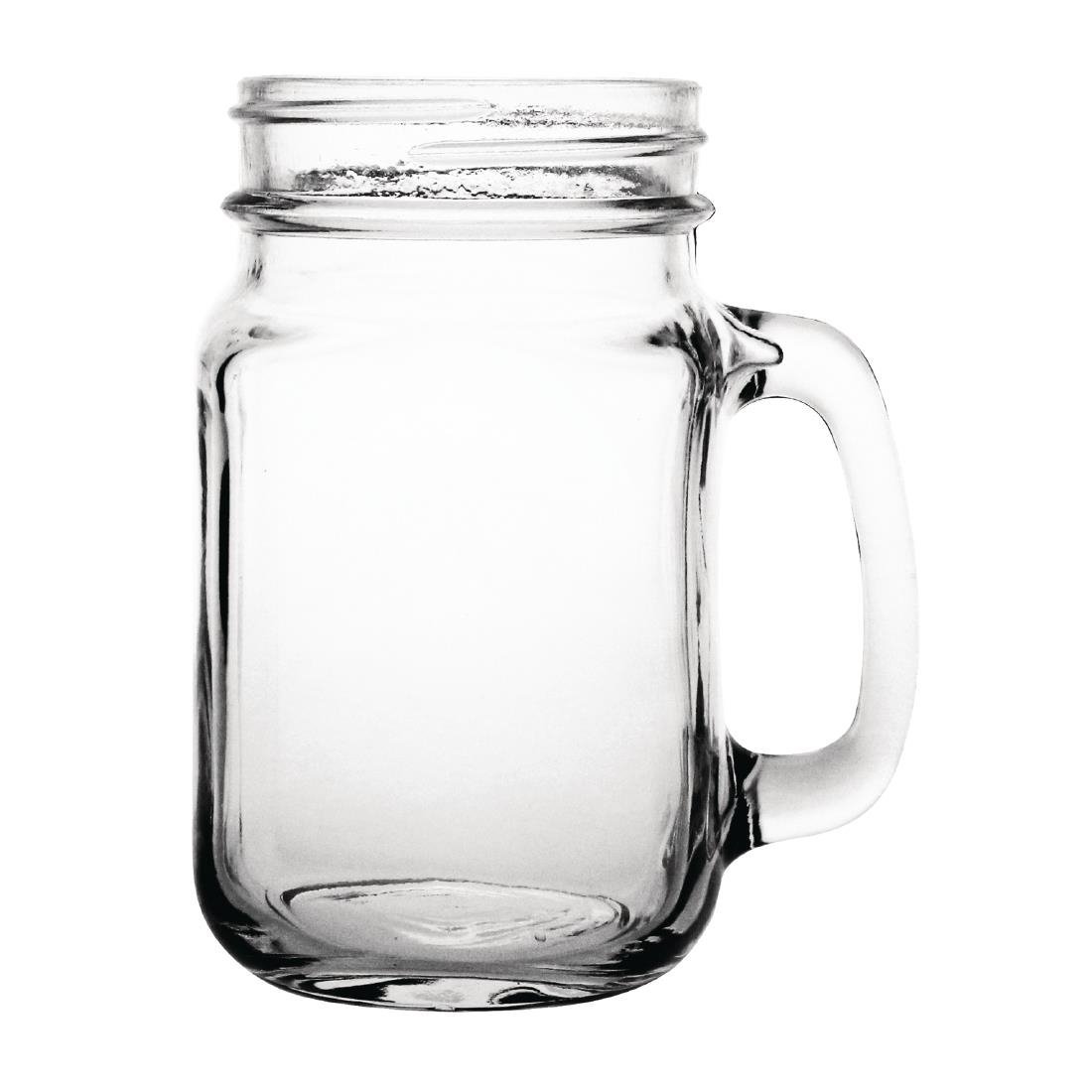 Olympia Handled Drinking Jar - 470ml (Pack 12) CE678 - Whisk Hospitality - CE678