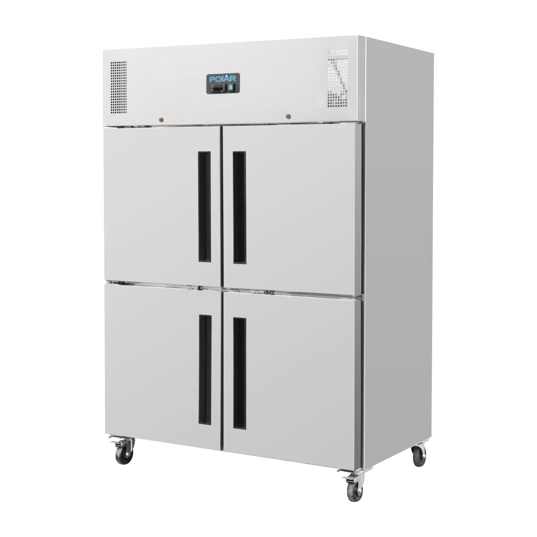Polar G - Series Gastro Upright Freezer 4 Door Stable - 1200Ltr GH217 - A - Whisk Hospitality - GH217-A