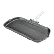 Vogue Grill Pan Cast Iron - 380x225x37mm 15x8 3/4x1 1/2" K417 - Whisk Hospitality - K417