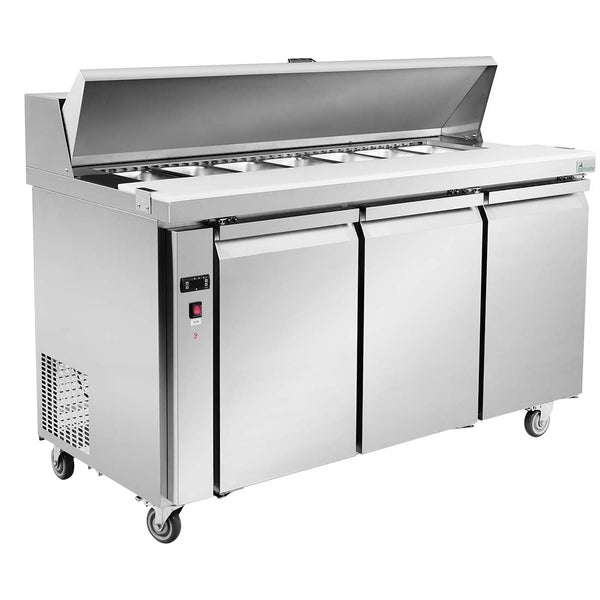 Thermaster three door Sandwich Bar - SLB150 - Whisk Hospitality - SLB150