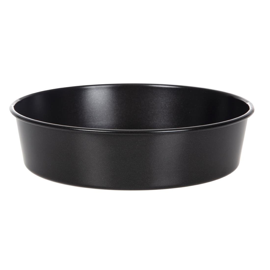 Vogue Non Stick Cake Tin St/St - 165x40mm 6 1/2x1 1/2" GC995 - Whisk Hospitality - GC995