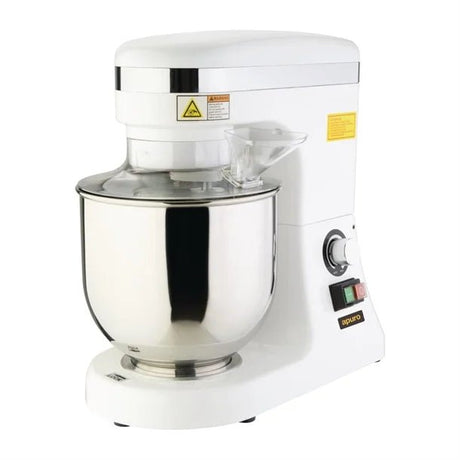 Apuro Planetary Mixer White - 7Ltr DB266 - A - Whisk Hospitality - DB266-A