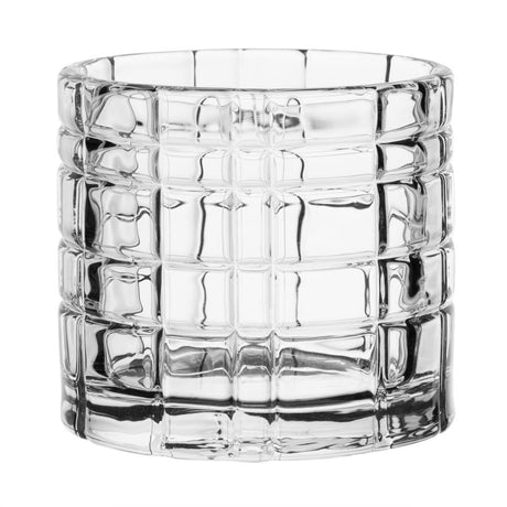 Olympia Tealight Holder Glass Geo - 64x57mm (Box 6) HZ332 - Whisk Hospitality - HZ332