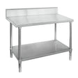 WBB7 - 2100/A Workbench with Splashback - Whisk Hospitality - WBB7-2100/A