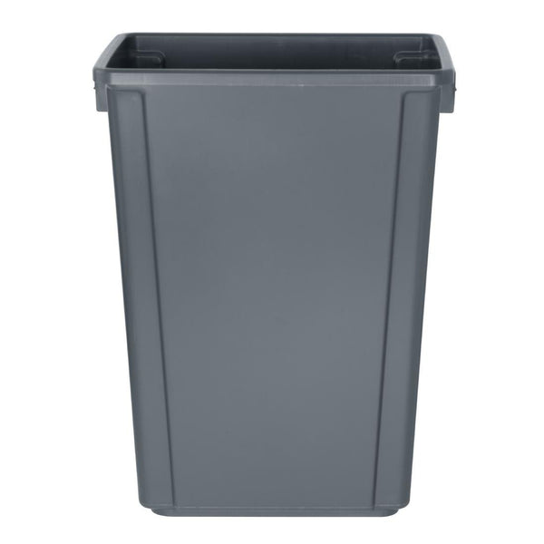 Jantex Slim Bin Grey - 60Ltr DX965 - Whisk Hospitality - DX965