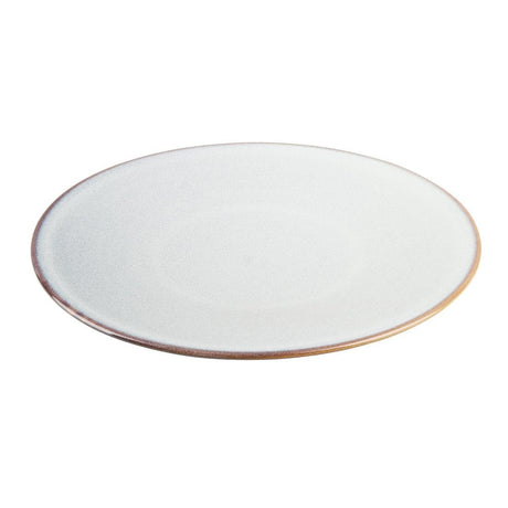 Olympia Drift Grey Plain Coupe Plate - 276mm 11" (Box 4) FU187 - Whisk Hospitality - FU187