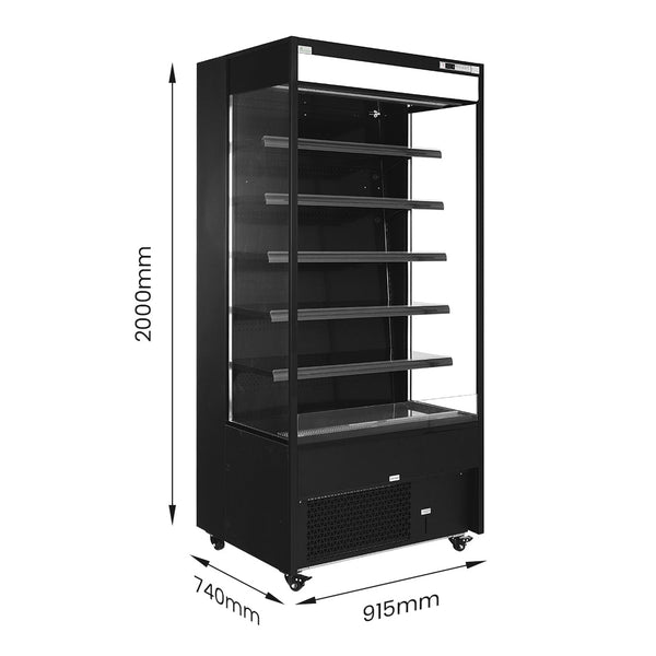 Thermaster Supermarket Open Beverage Display - OC-915B - Whisk Hospitality - OC-915B