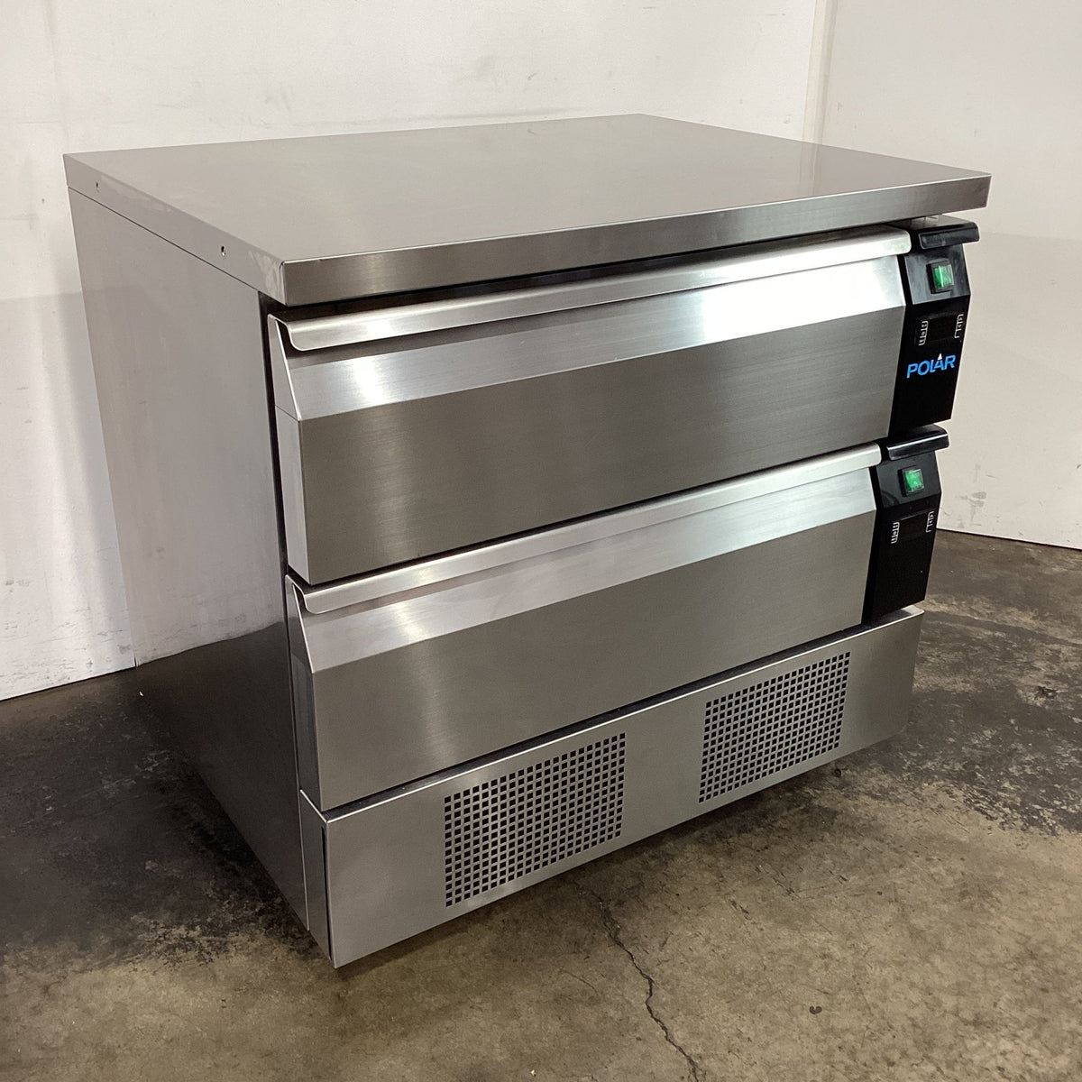 Polar DA996-A 2 Drawer Counter Fridge Freezer - Whisk Hospitality - 898576
