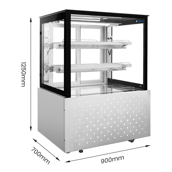 Bonvue Heated Food Display - SG090FE-2XB - Whisk Hospitality - SG090FE-2XB