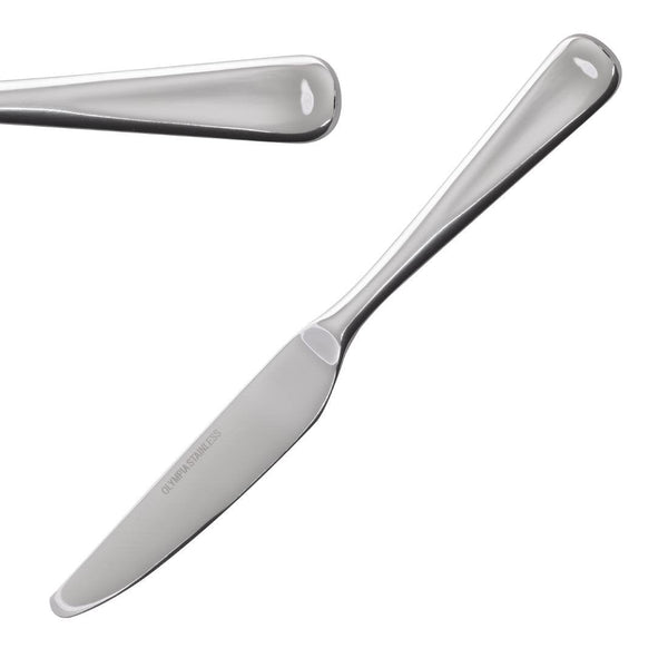 Olympia Roma Dessert Knife (Box 12) CB629 - Whisk Hospitality - CB629