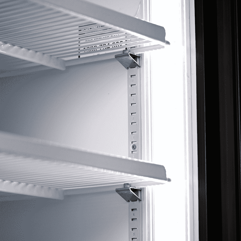 Bromic Upright Display Fridge - 659L - 1 Door - Flat Glass - Lightbox - Whisk Hospitality - GM0690LB