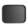 Olympia Kristallon Rectangular Tray Black Anti - Slip Plastic 356x458mm C559 - Whisk Hospitality - C559