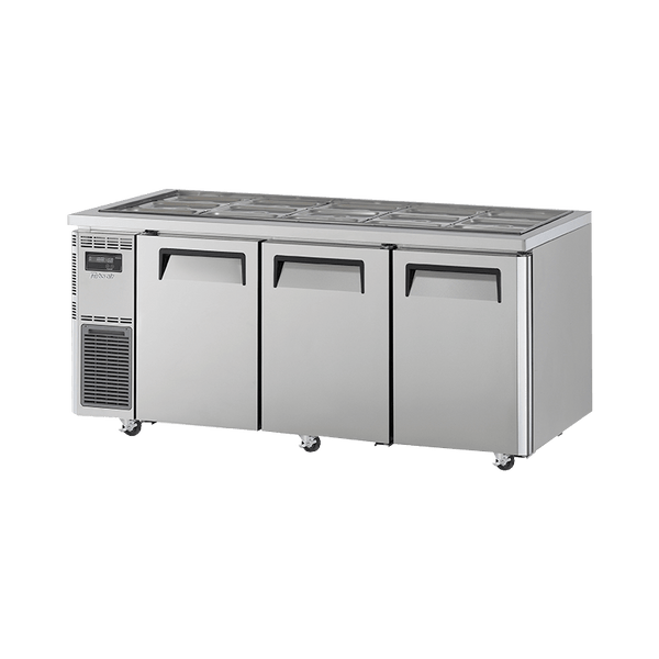 Turbo Air 3 Door Salad Prep Fridge 1800mm KSR18-3-N - Whisk Hospitality - KSR18-3-N