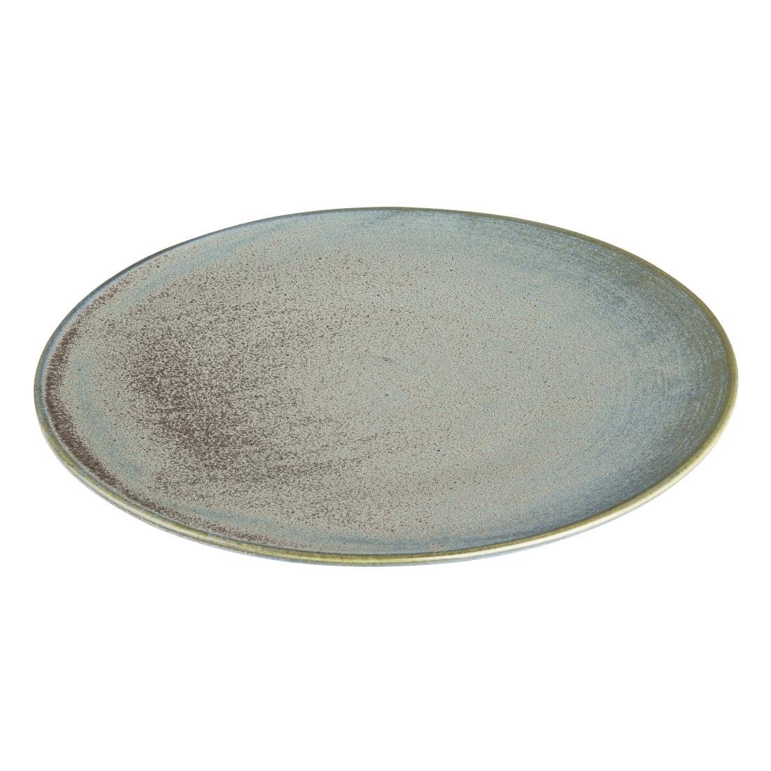 Olympia Ember Blue Coupe Plate - 275mm (Box 4) FU170 - Whisk Hospitality - FU170