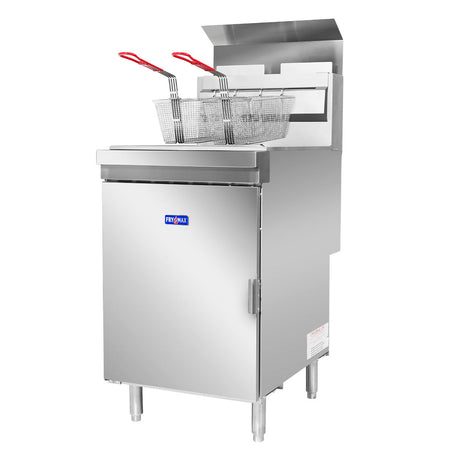Frymax Superfast LPG Gas Tube Twin Vat Fryer - RC400TELPG - Whisk Hospitality - RC400TELPG